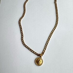 Golden Cherub Necklace